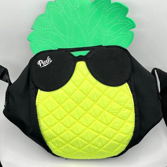 PINK Victoria's Secret Pineapple with Sunglasses Insulated Bag - Picture 2 of 9